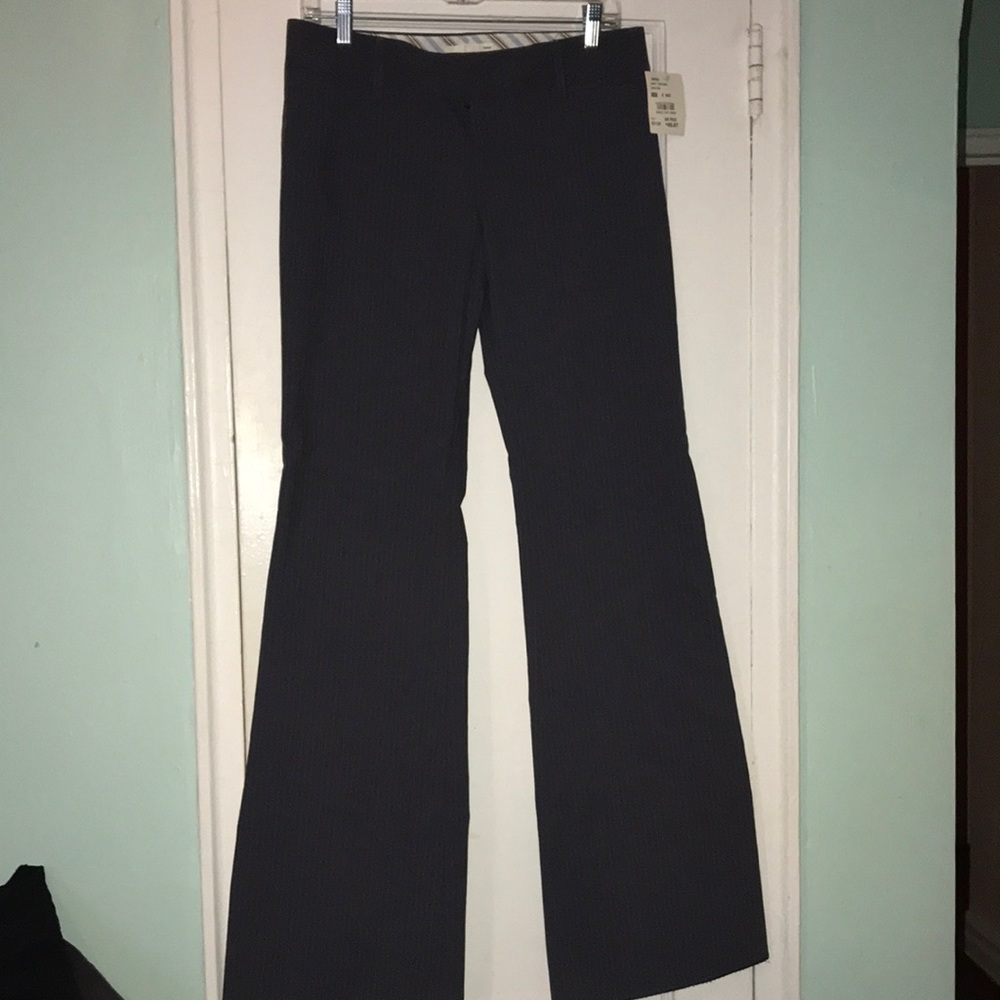 NWT Striped flare trousers size 8